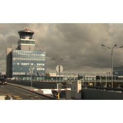 CR - Prague - transport - Václav Havel Airport - time-lapse - original length