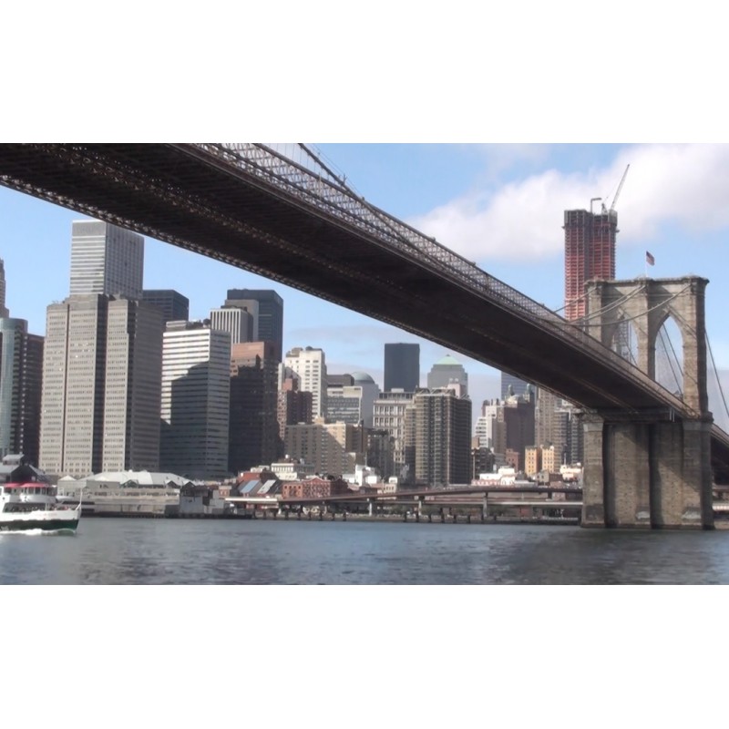 USA - New York - Manhattan - Brooklyn Bridge