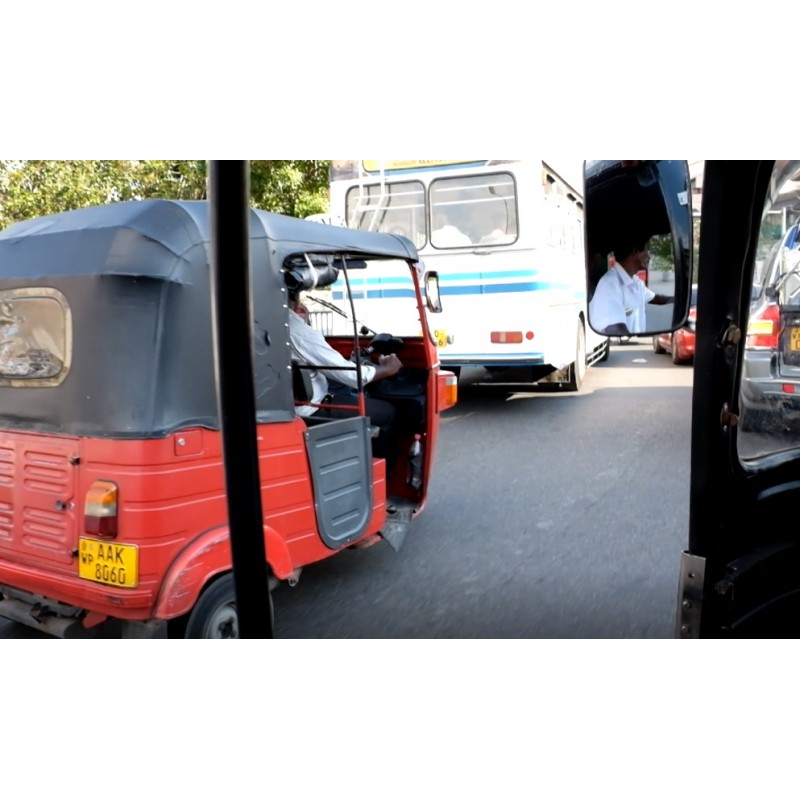 Srí Lanka - Kolombo - doprava - bus - tuk tuk - dopravní zácpa