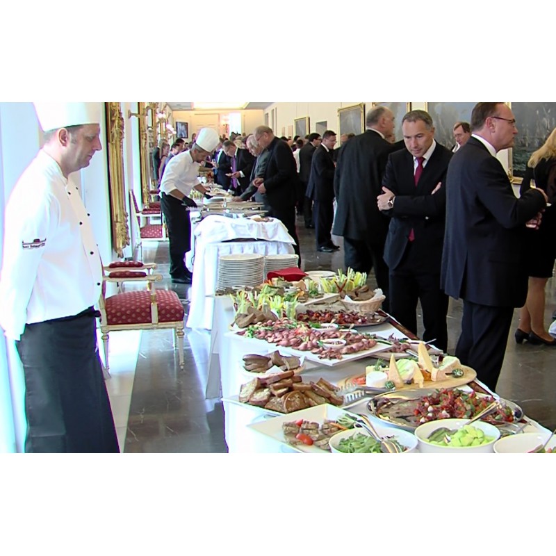 CR - business - reception - banquet - meal - cold buffet