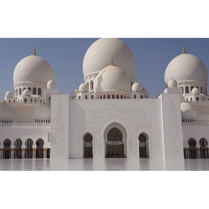 Spojené arabské emiráty - Abu Dhabi - mešita - šejk Zayed