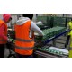 CR - industry - line - worker - food - yogurt - packaging conveyor
