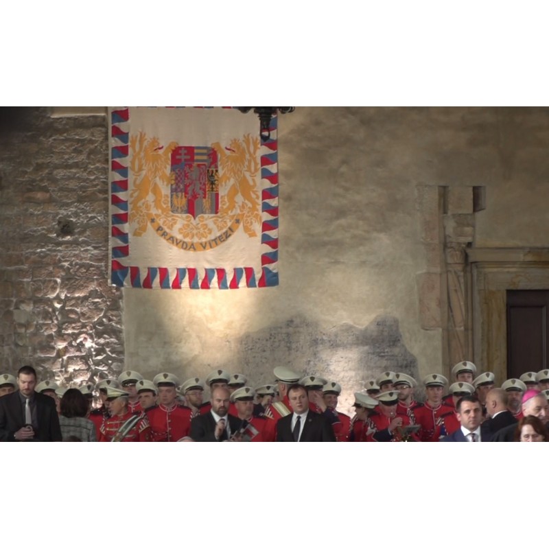 CR - Prague - politics - Vladislavský sál - Prague castle - president - Miloš Zeman - inauguration 2018