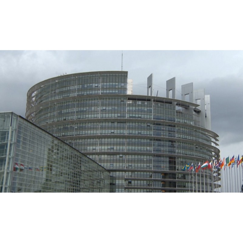 France - Strasbourg - European Parliament - exteriors - interiors 2018