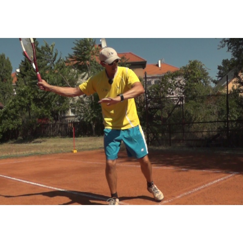 ČR - sport - tenis - kurt - antuka - děti - trenažer - trenér - trénink