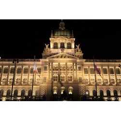 ČR - Praha - aktualita - budovy - Národní muzeum - videomapping - 28. říjen - celý záznam