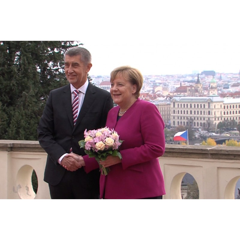 CR - Prague - politics - Emmanuel Macron - Angela Merkel - Andrej Babiš