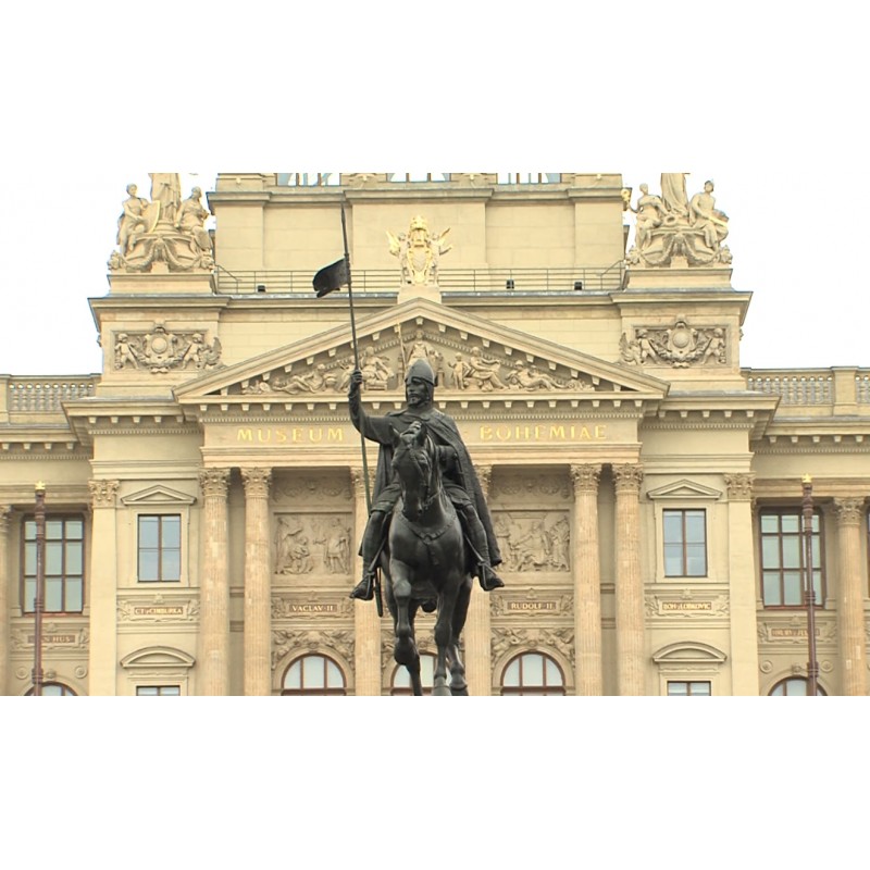 CR - Prague - buildings - history - National Museum - Wenceslass square - exteriors 2018