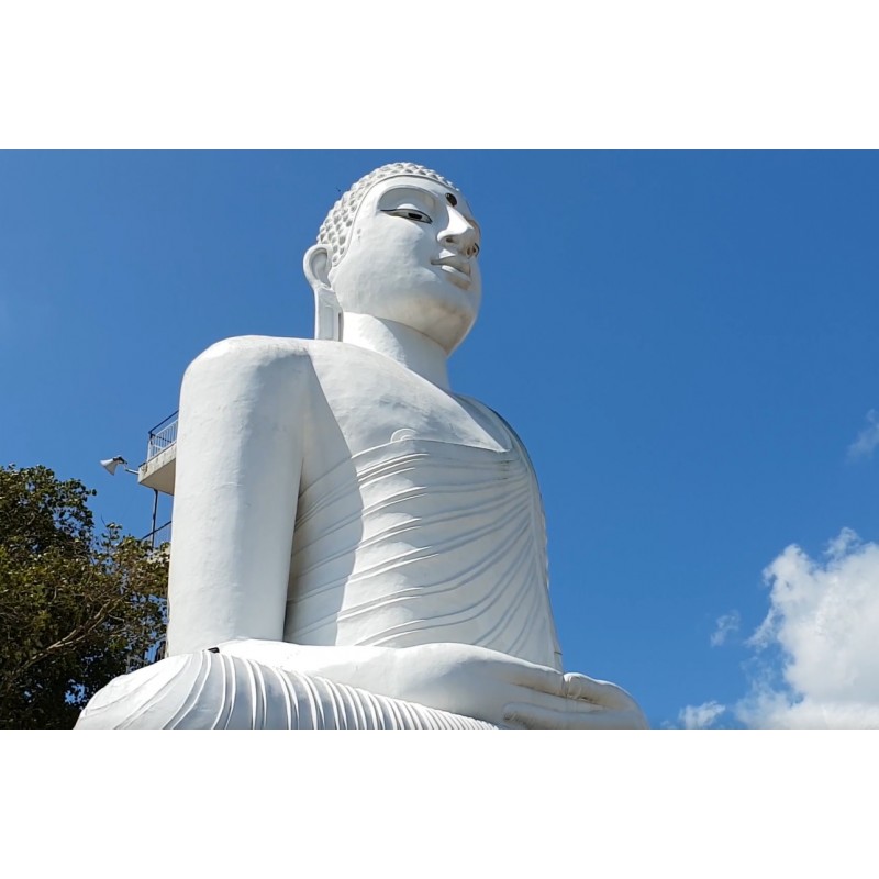 Srí Lanka - města - Kandy - chrám - Buddhův zub - Buddha - tuk tuk - jezero
