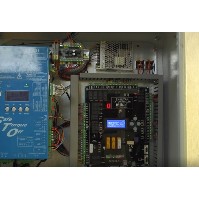 CR - industry - Helgos - lifts - switchboard - semi-conductor - converter - coil - installation