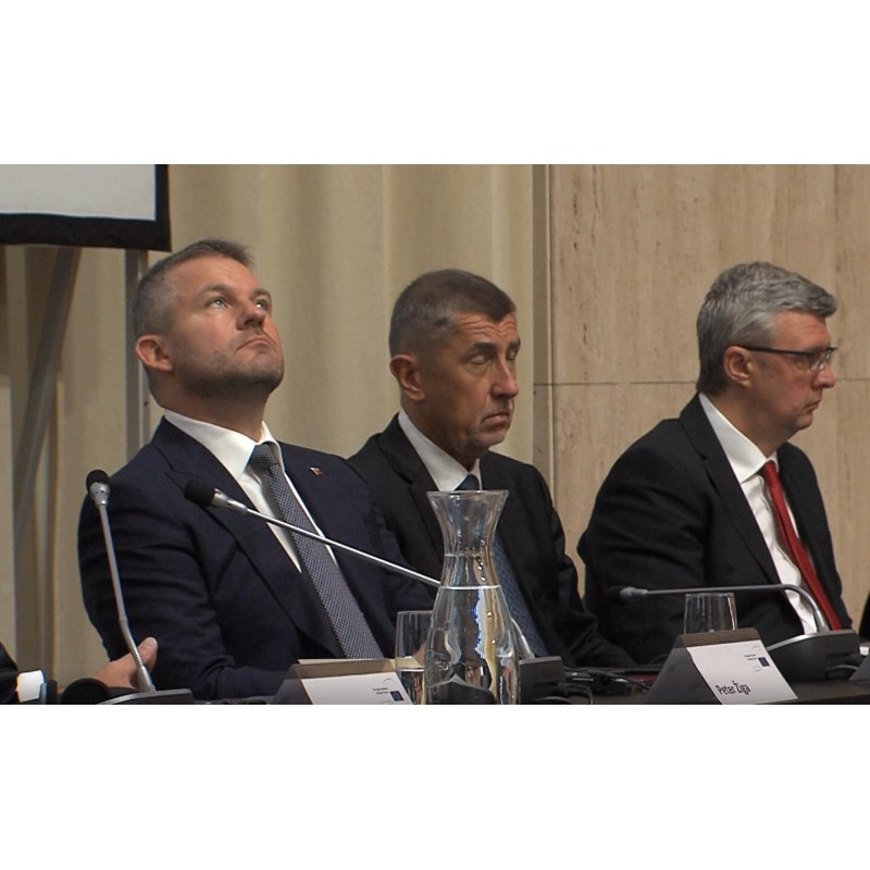 CZ - SK - politics - Peter Pellegrini - prime minister - Andrej Babiš - conference