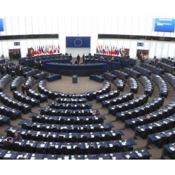 France - Strasbourg - EP - European commission - Ursula von der Leyenova - David Maria Sassoli