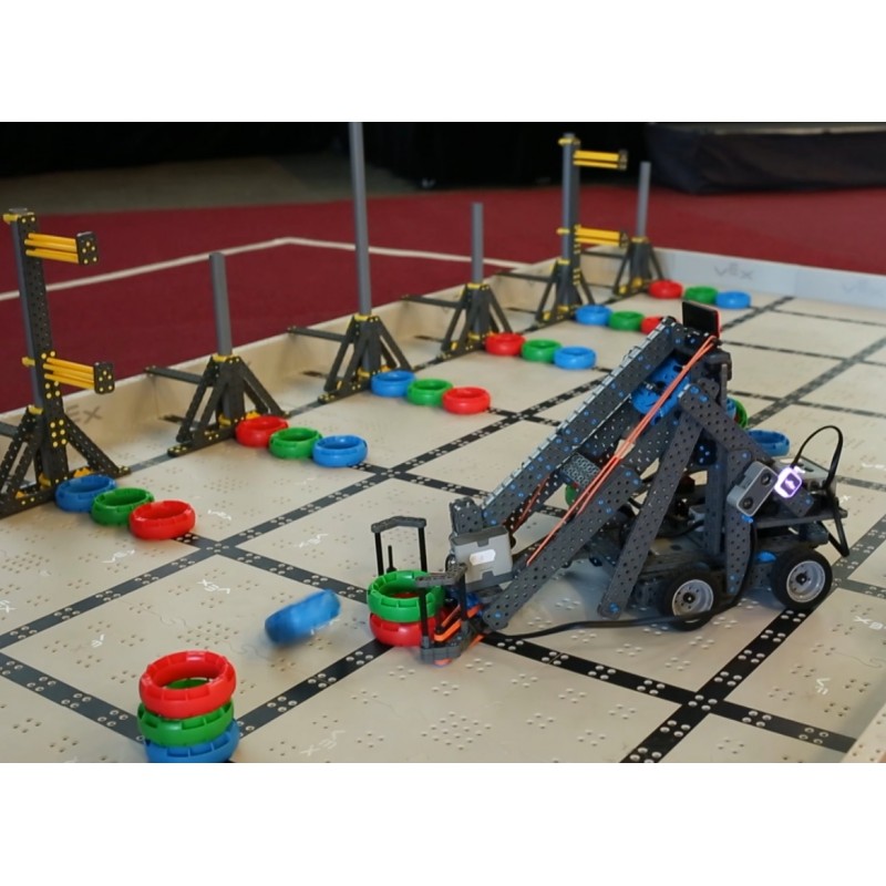 CR - technology - robot - controller - competition - little technician - ringmaster