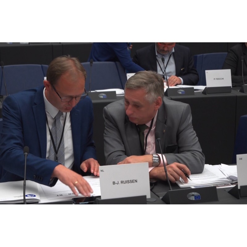 Francie - Štrasburk - Evropský parlament - Helmut Geuking - Bert Jan Ruissen - Anna Fotyga