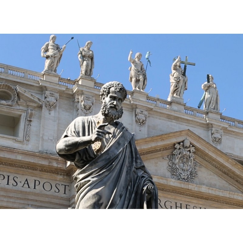  Itálie - cestování - Řím - Vatikán - Bazilika Sv. Petra - náměstí Sv. Petra - historie - zvony - zvonění