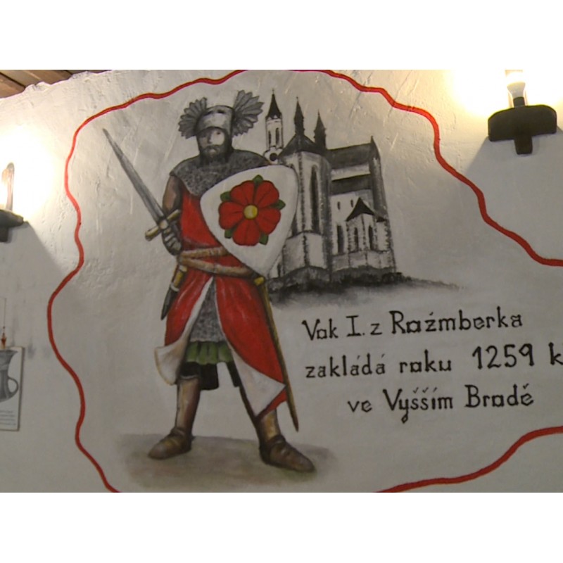 ČR - kultura - Prčice  - hrad - muzeum - obrazy - historie - středověk - maketa