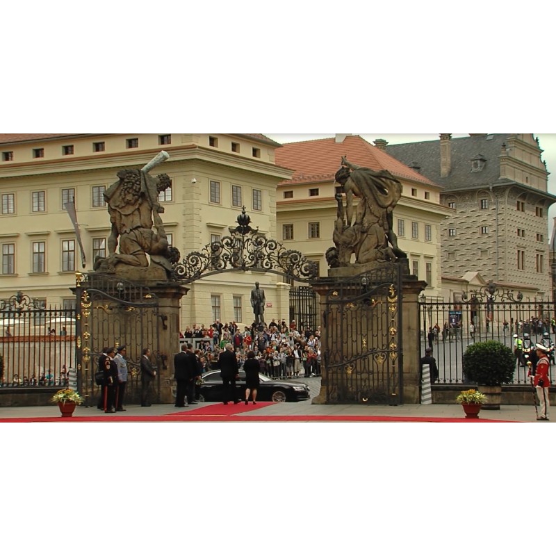 ČR - slovenský prezident - Andrej Kiska - Miloš Zeman - Pražský hrad