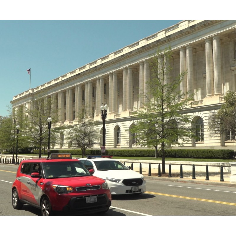 USA - Washington - budovy - Nejvyšší soud - Supreme Court - justice - 4K