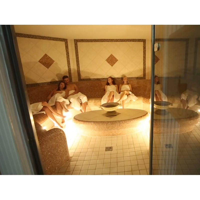 CZ - health care - sauna - dry - low temperature - Laconium - relaxation - aromatic herbs
