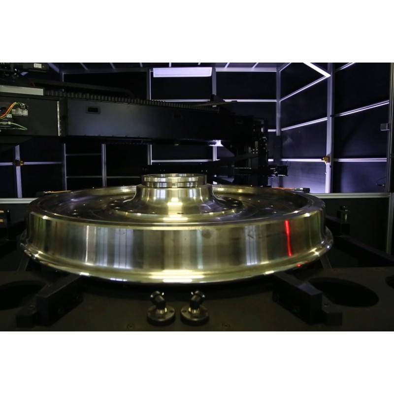 CZ - industry - AMEST - measuring - size - railway - wheel - laser - ultrasound - head