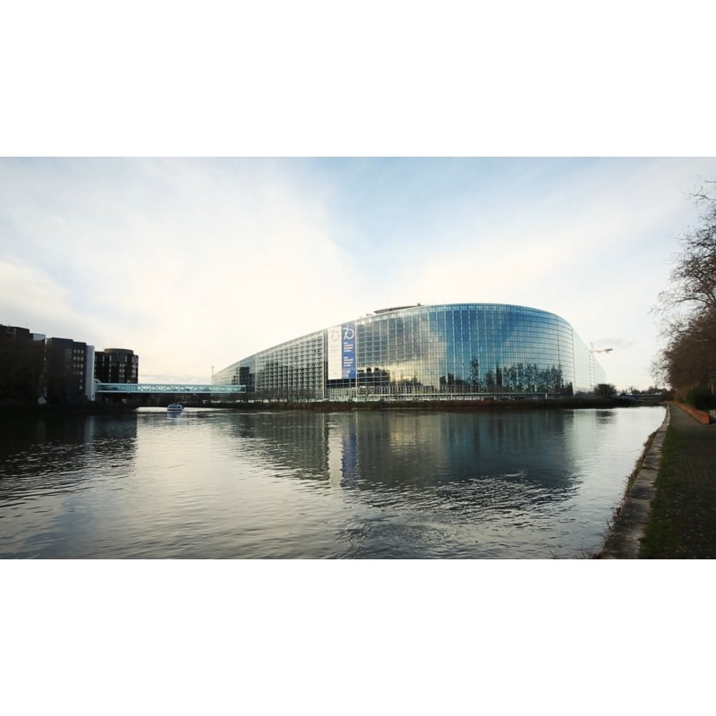 Francie - Štrasburk - Evropský parlament - budova - interiéry - hemicycle - europoslanec - ECR