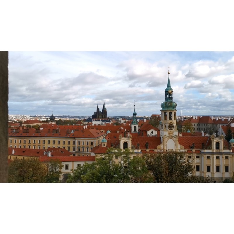 ČR - Praha - časosběr - Pražský hrad - Loreta