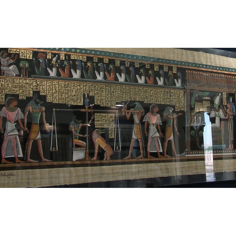 Egypt - papyrus - dílna - ruční výroba