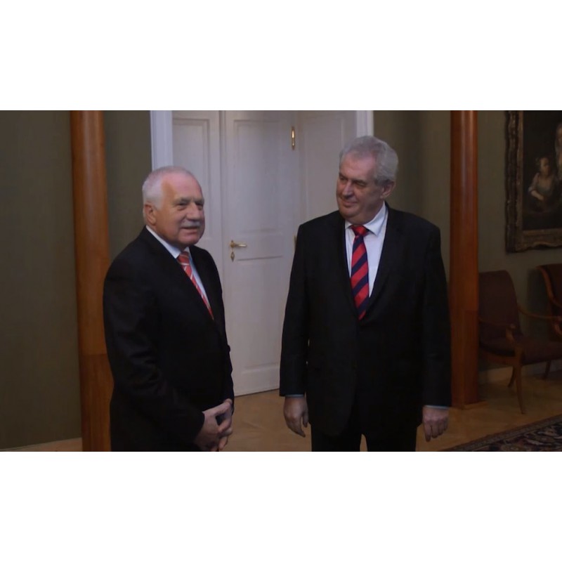 CR - Václav Klaus - Miloš Zeman - presidents