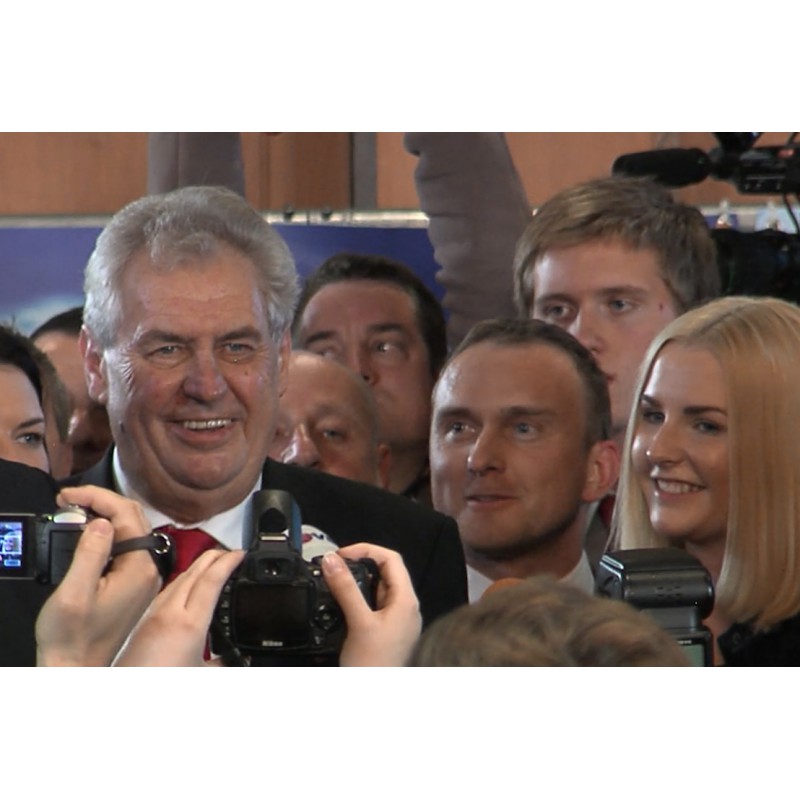 ČR - Praha - volba prezidenta 2013 - Miloš Zeman