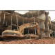 CR - excavator - caterpillar - demolition work