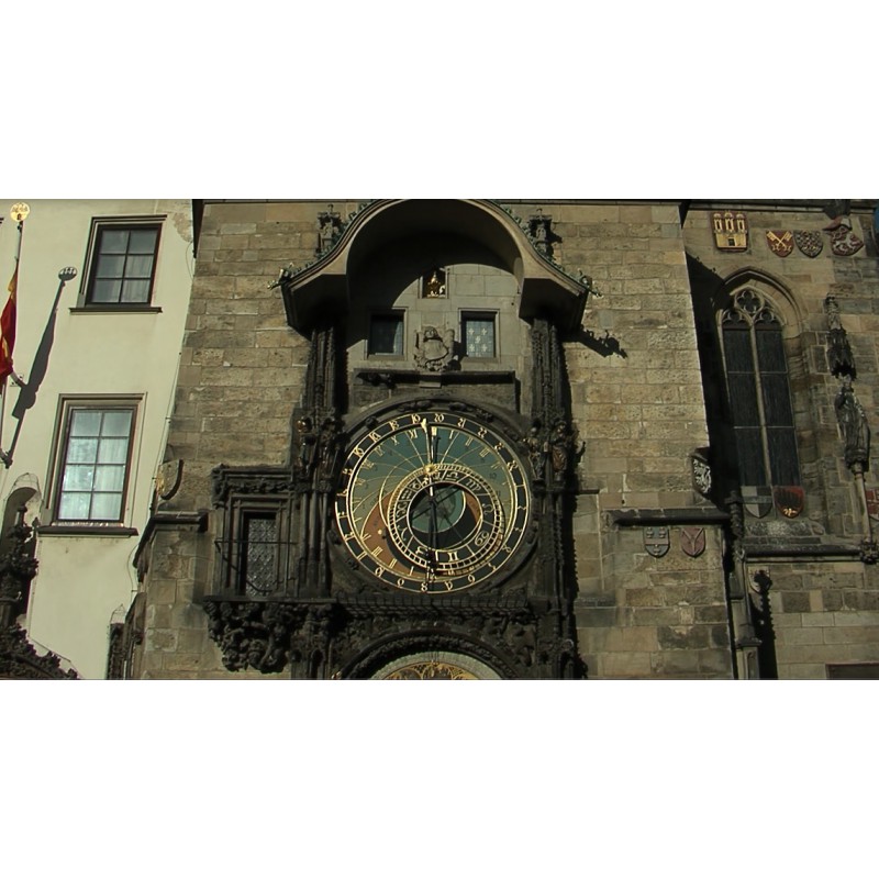 CR - Prague - Astronomical clock - 3 - Old time square