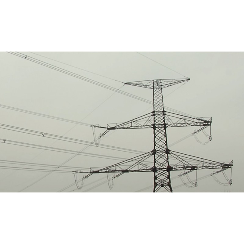  cr - energetics - power plant - high-voltage power lines - switchboards