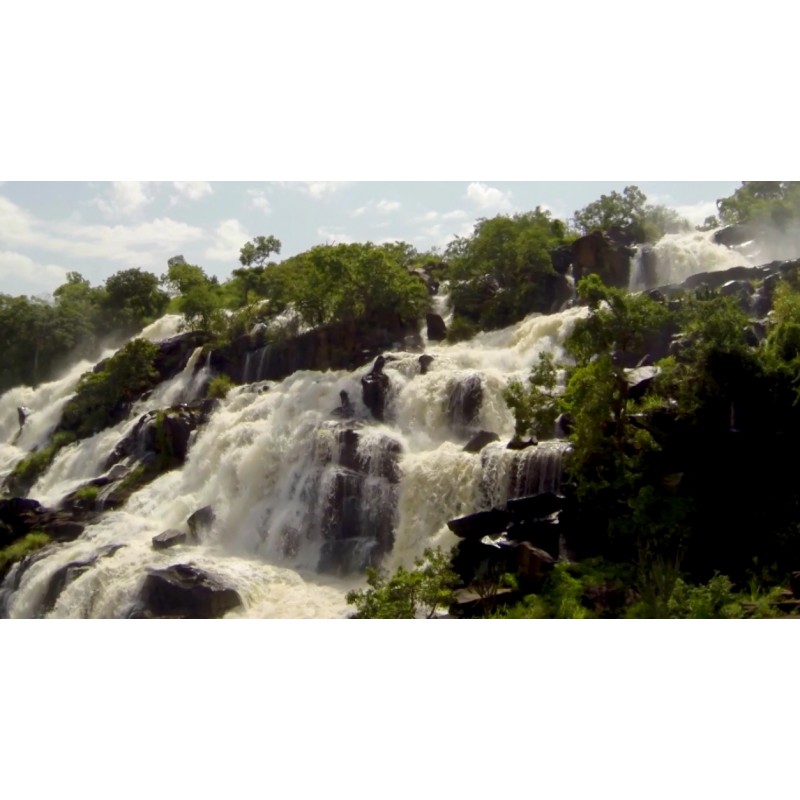 Afrika - Uganda - příroda - vodopády