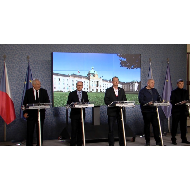  ČR - vláda - terorismus - Bezpečnostní rada vlády - tisková konference