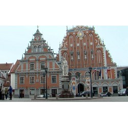Latvia - Riga - parliament - library - city centre