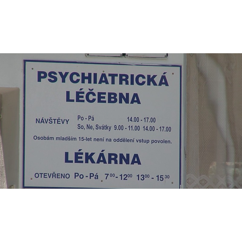 ČR - zdravotnictví - psychiatrická léčebna