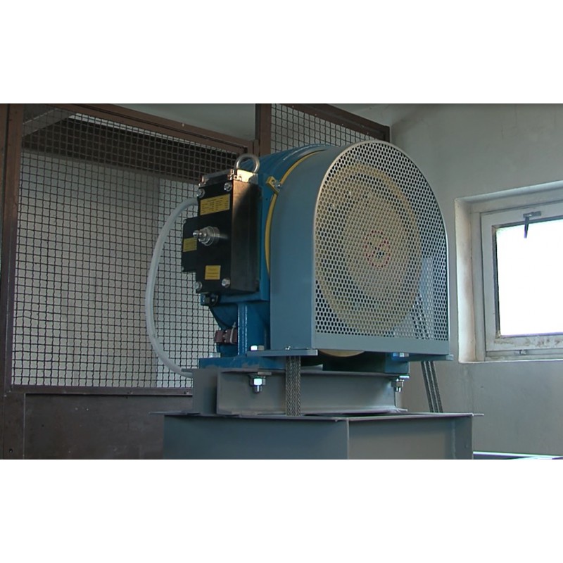 CR - technology - lift - machinery - 2 - wheel - rope