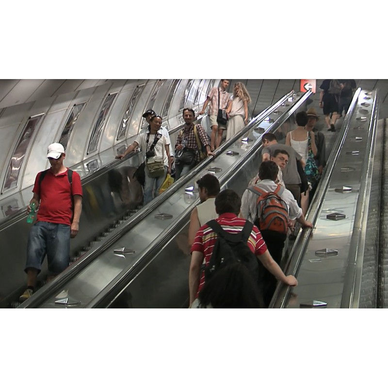 ČR - Praha - metro - trasa C - lidé