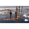Antarctica - ship - sailor - sea - waves