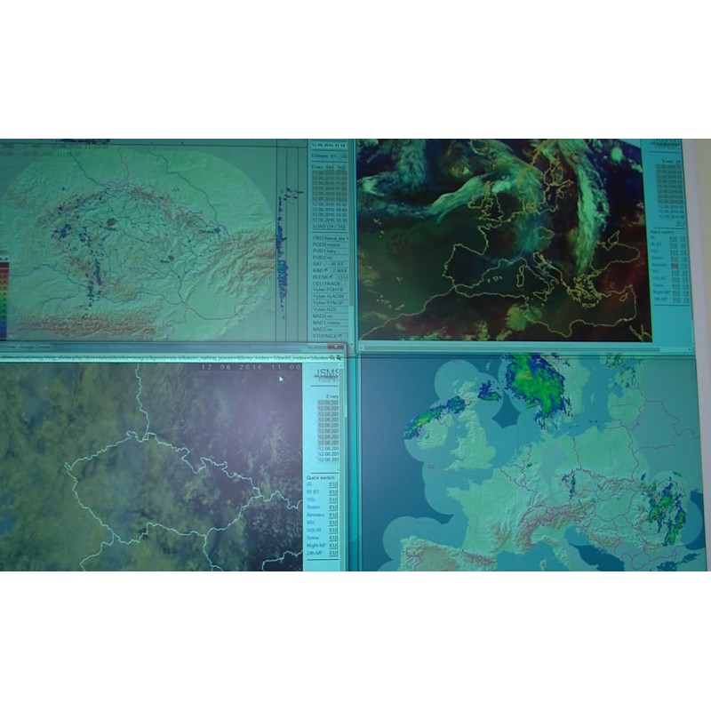  ČR - věda - CHMU - meteorologové - meteorologie - meteoradar - meteomapa