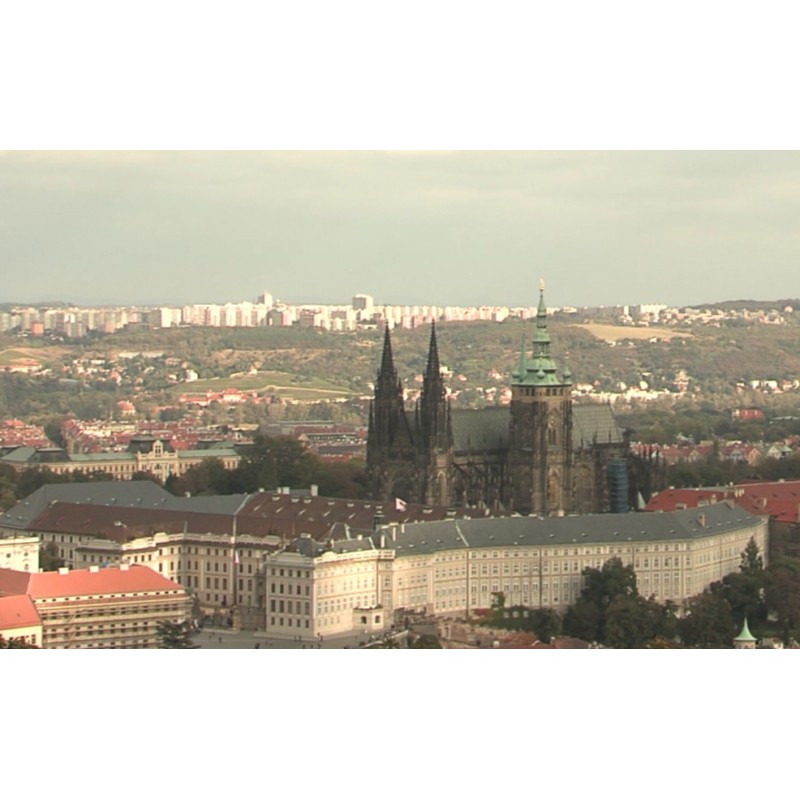  ČR - Praha - Pražský hrad - časosběr - 500x zrychleno