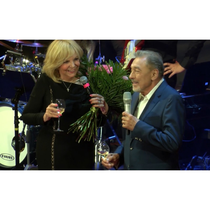 ČR - hudba - kultura - lidé - Karel Gott - Hana Zagorová - zpěvák - zpěvačka - Lucerna - 2016