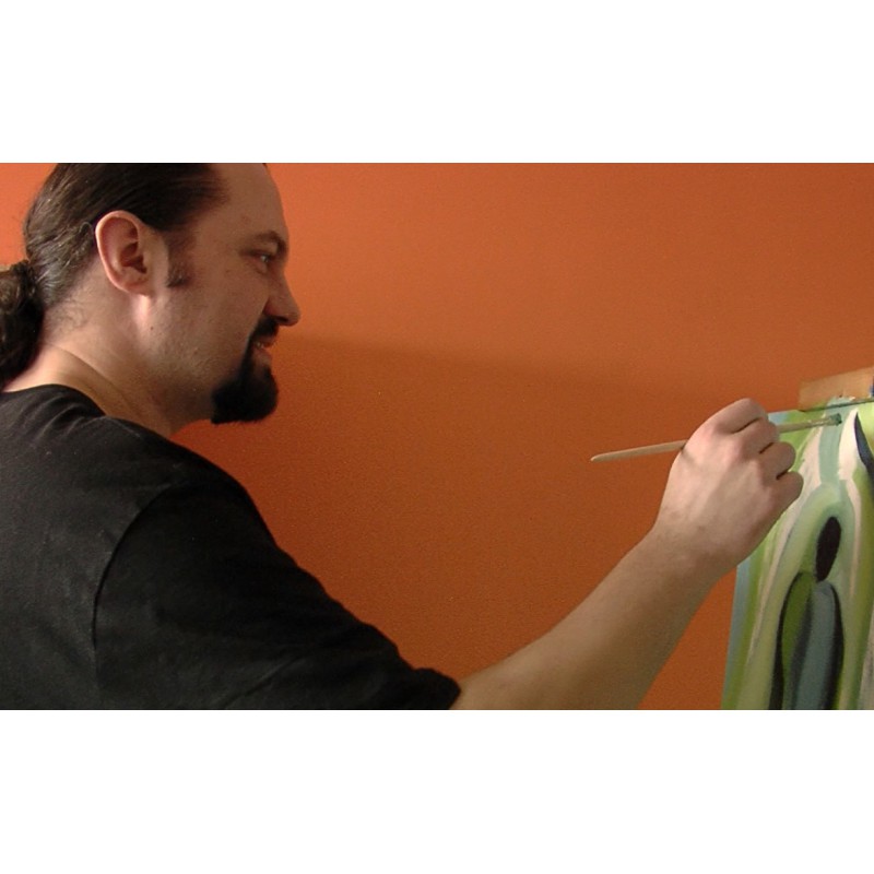 CR - culture - people - painting - painter - painting canvas