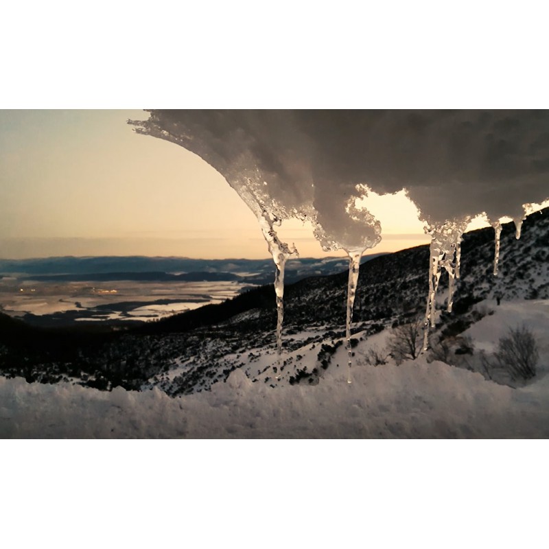 Slovakia - nature - winter - snow - wind - frost