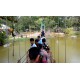 Sri Lanka - Colombo - people - summer - heat - fountain - lake - chain bridge