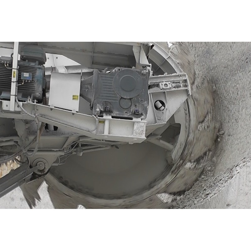 Germany - industry - mining - mine - excavator - kaolin