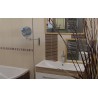 ČR - obchod - showroom - zákazník - koupelna - umyvadlo - vodovodní baterie - vana