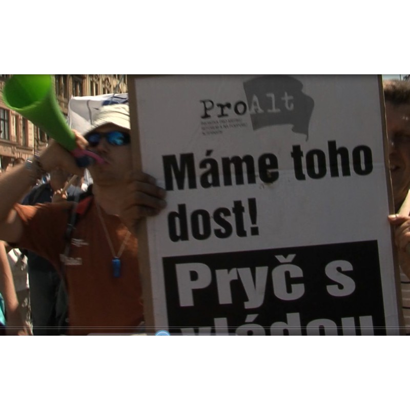 CR - Demonstration - Trade Unionists - Jaroslav Zavadil