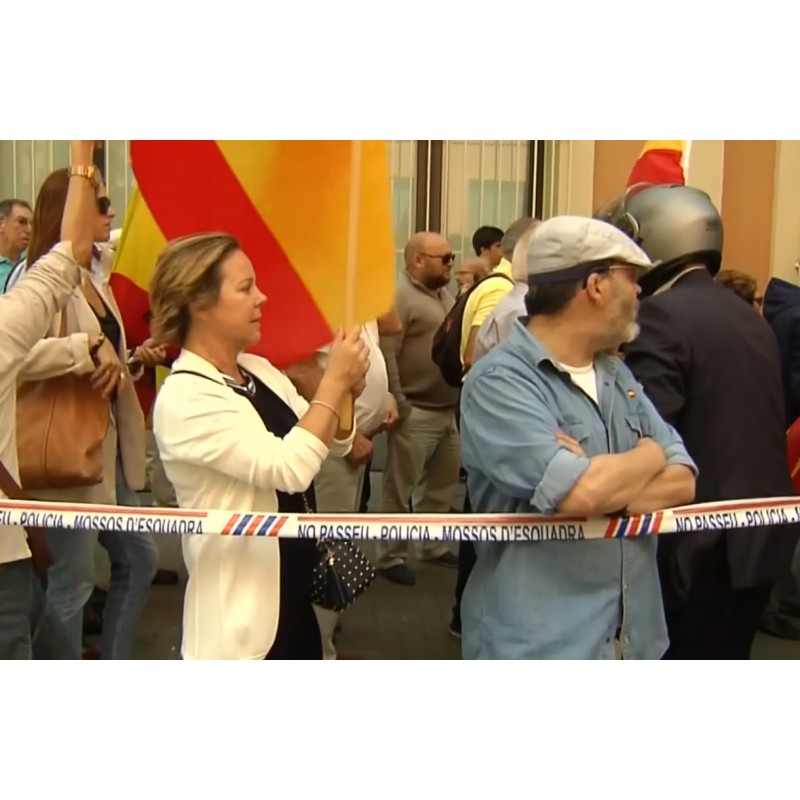 Španělsko - Katalánsko - demonstrace - vláda