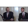 Aktualita - ČR - politika - Lány - prezident - Miloš Zeman - Andrej Babiš - jmenování